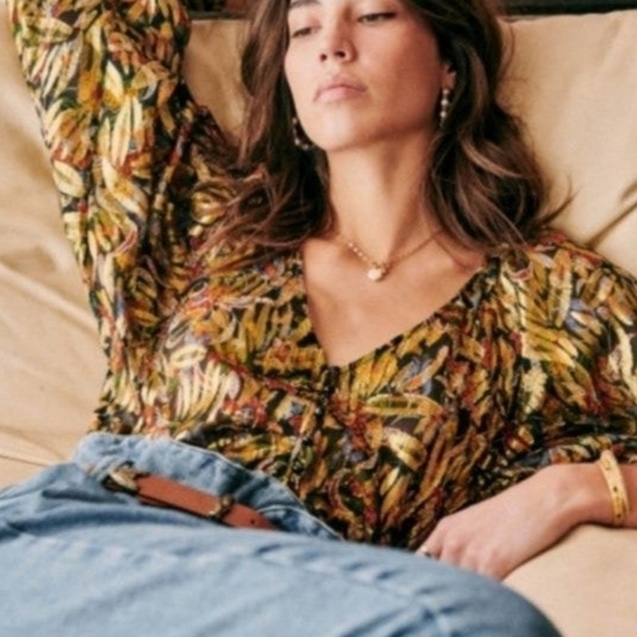 Sezane Tops - Sezane Erica Blouse